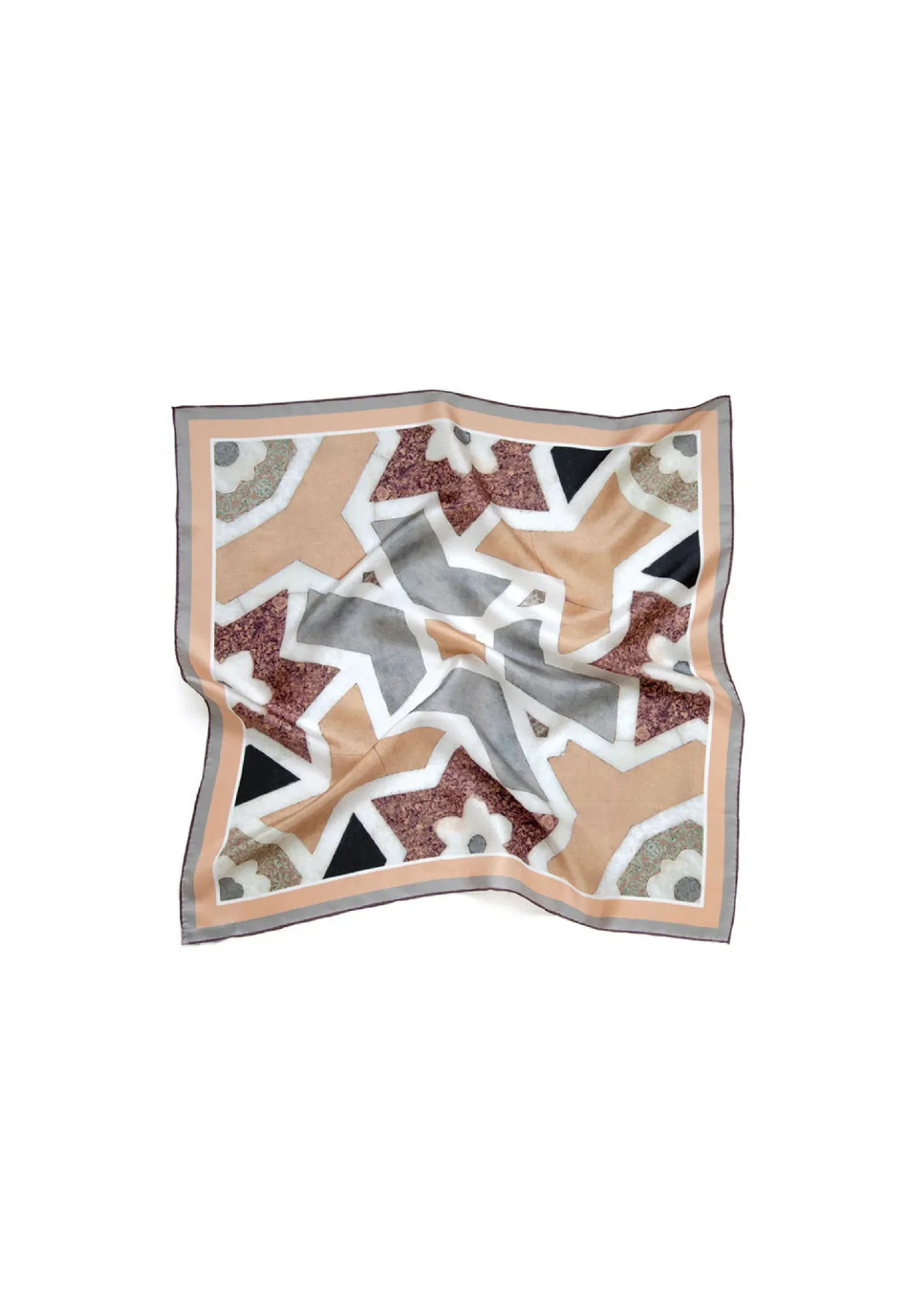 a_grand_entrance_study_sm_0.webp Fashion A Grand Entrance Study Small Silk Neckerchief Women Scarves | Scarves