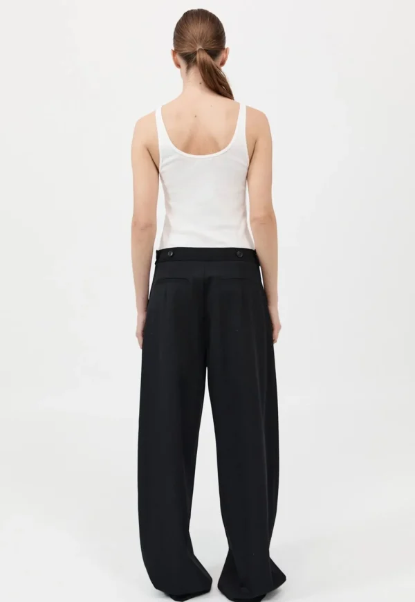 Fashion Adjustable Pants - Black Women Pants