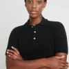 Discount Alchemist Polo - Black Women Tops & Tees