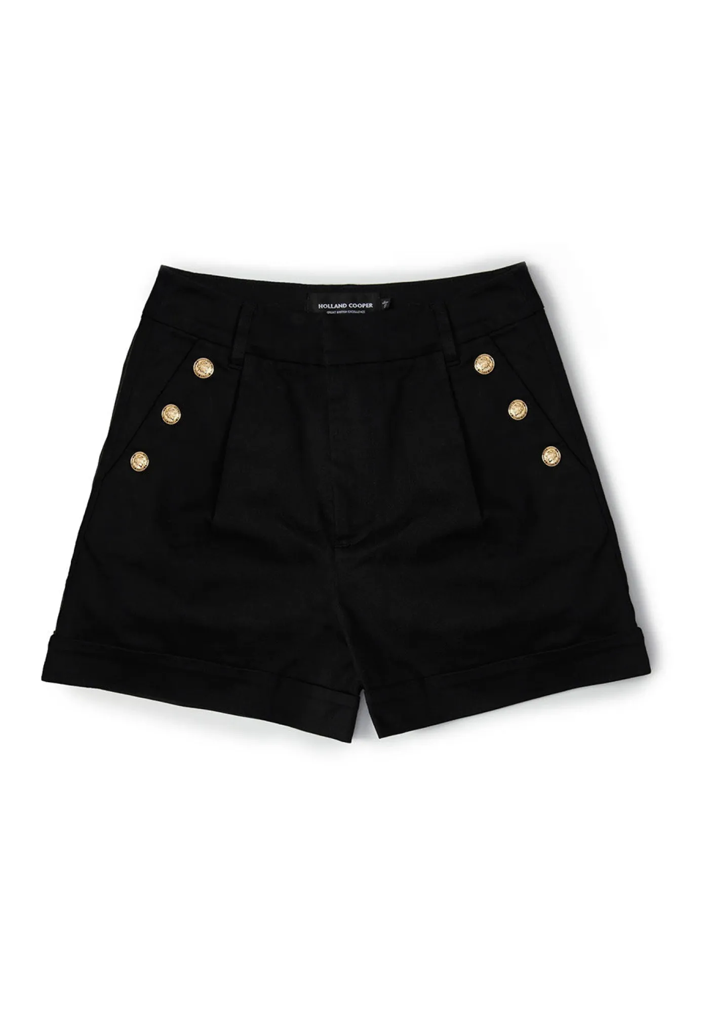 amoria_tailored_short__bl_5.webp Outlet Amoria Tailored Short - Black Women Shorts