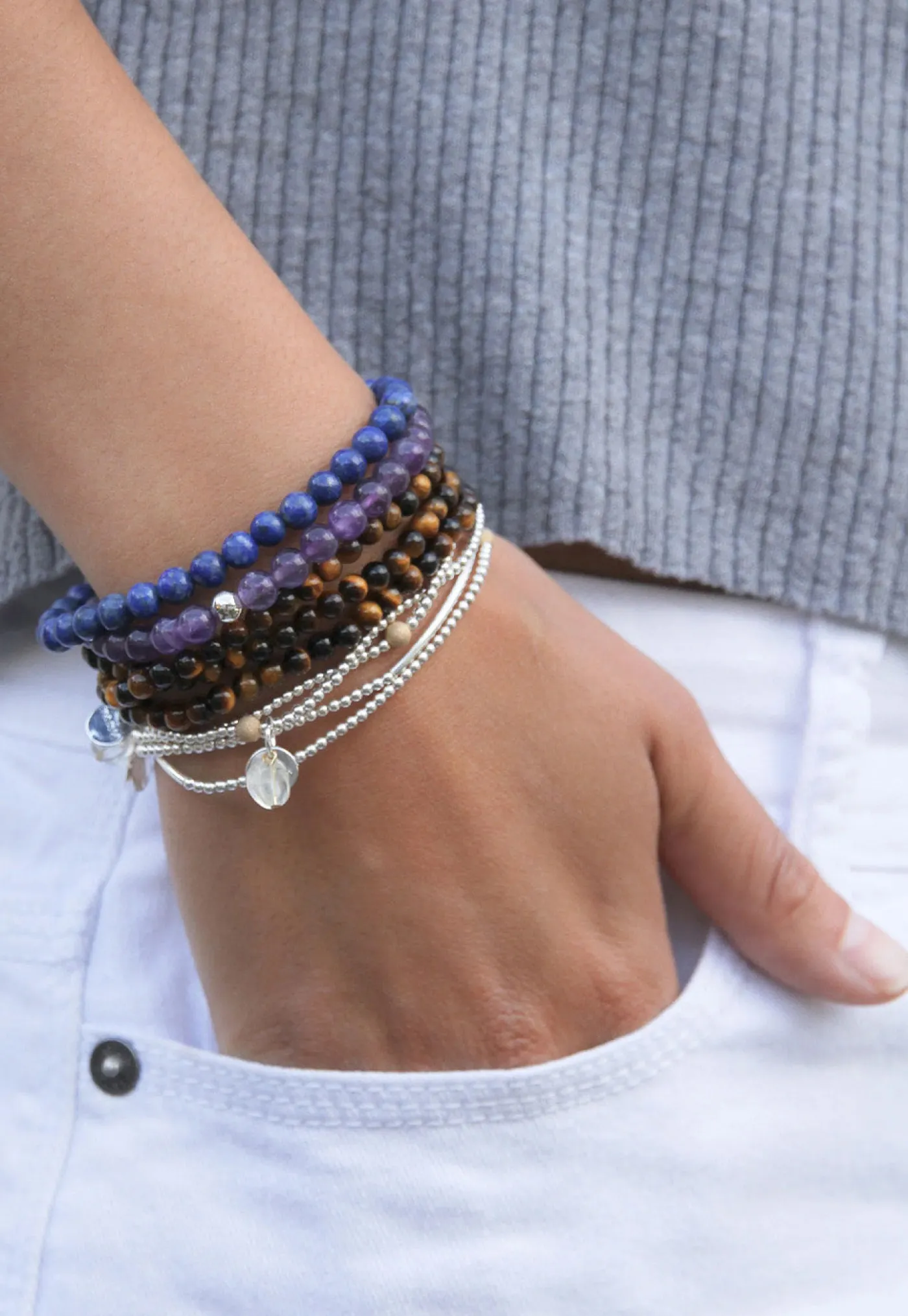 amuleto_bracelet__lapis_l_5.webp Fashion Amuleto Bracelet - Lapis Lazuli Women Jewellery | Jewellery