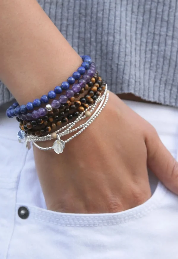 Online Amuleto Wrap Bracelet - Tigers Eye Women Jewellery | Jewellery