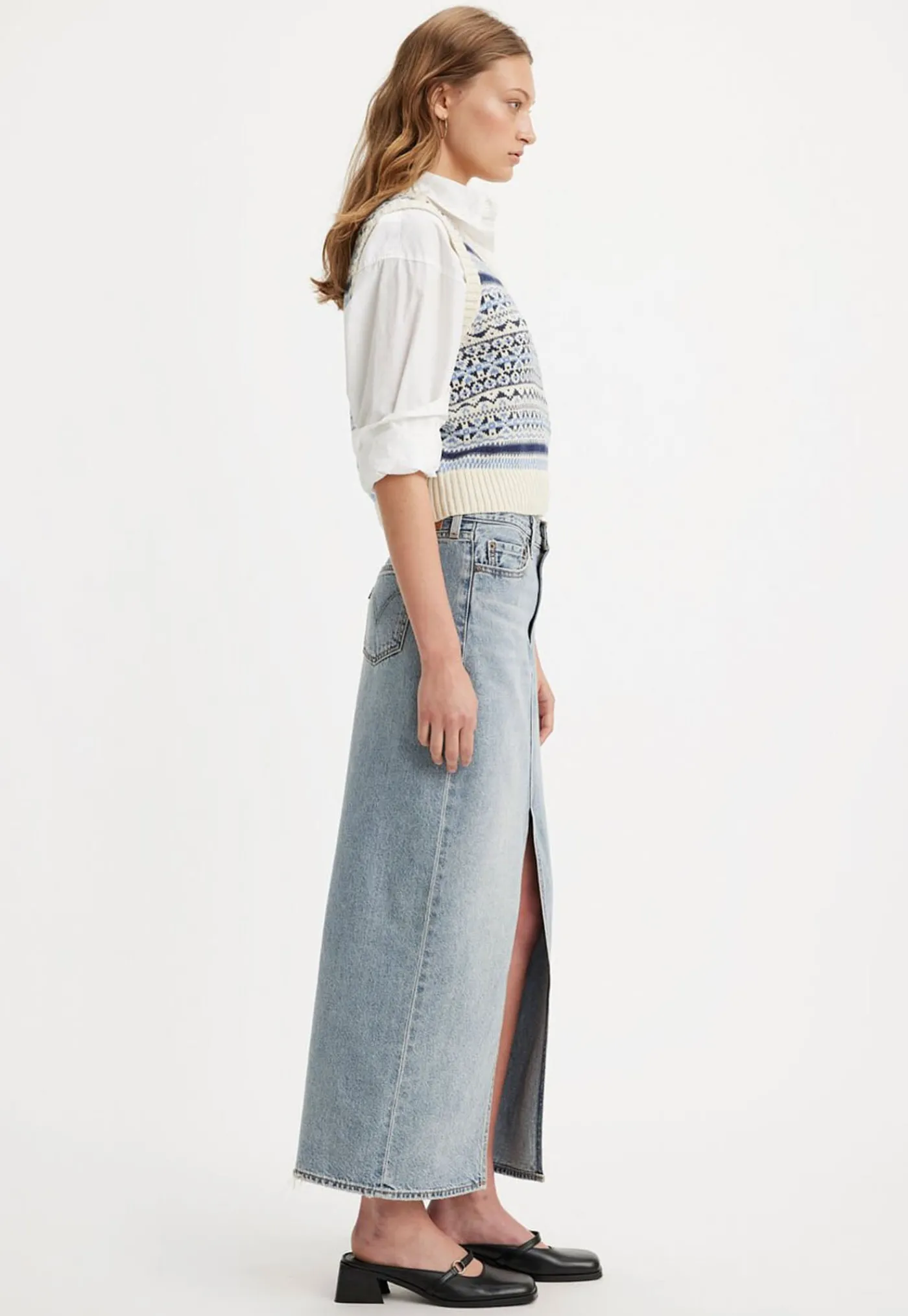 ankle_column_skirt__pleas_2.webp New Ankle Column Skirt - Please Hold Women Skirts | Denim