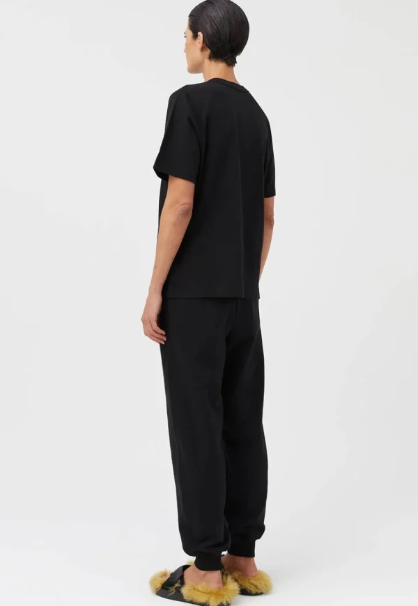 Online Asher Tee - Black w Stone Women Tops & Tees