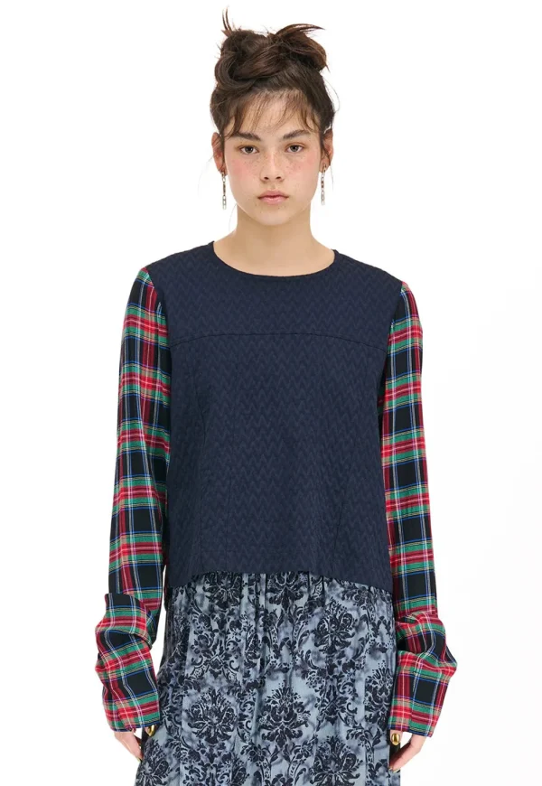 Best Assemble Top - Red/Green Plaid Women Tops & Tees
