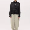 Hot Austin Jacket - Black Satin Women Blazers & Jackets