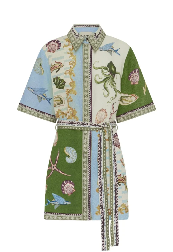 New Bath House Mini Dress - Multi Women Dresses