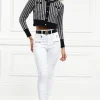 Best Biker Jean - Optic White Women Denim