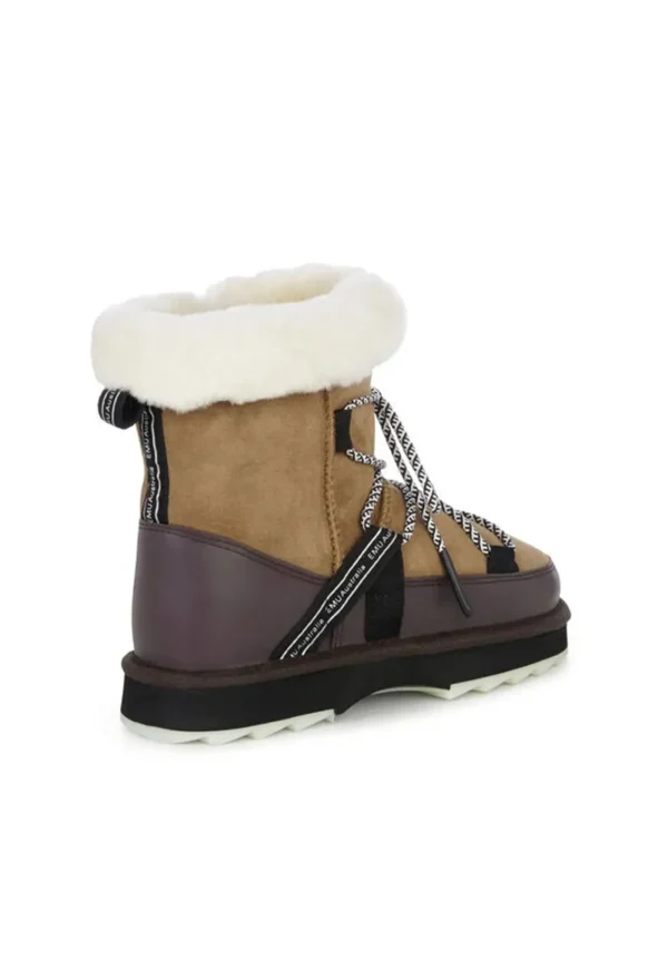 Best Blurred Sheepskin Boot - Chestnut Women Footwear | Boots