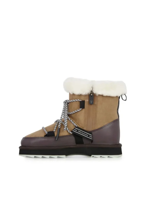 Best Blurred Sheepskin Boot - Chestnut Women Footwear | Boots