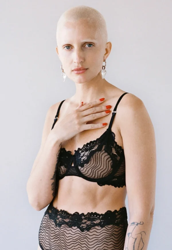 Discount Bonnie Underwire Bra - Black Women Lingerie