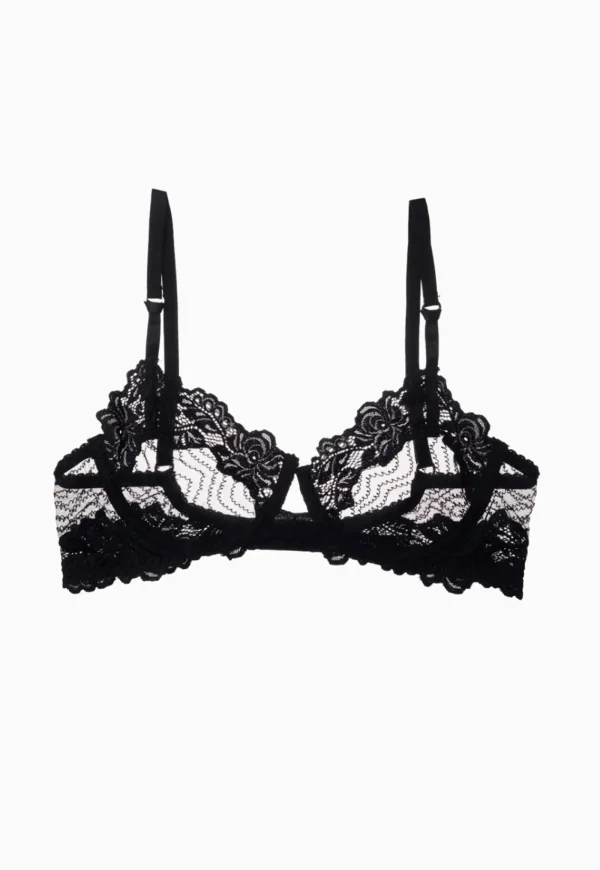 Discount Bonnie Underwire Bra - Black Women Lingerie