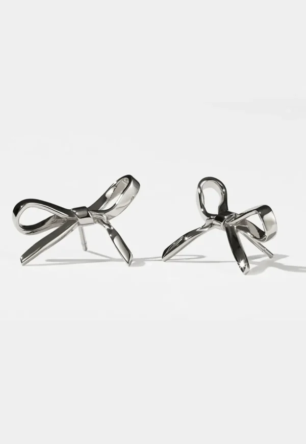 Fashion Bow Stud Earrings Medium Women Jewellery | Jewellery