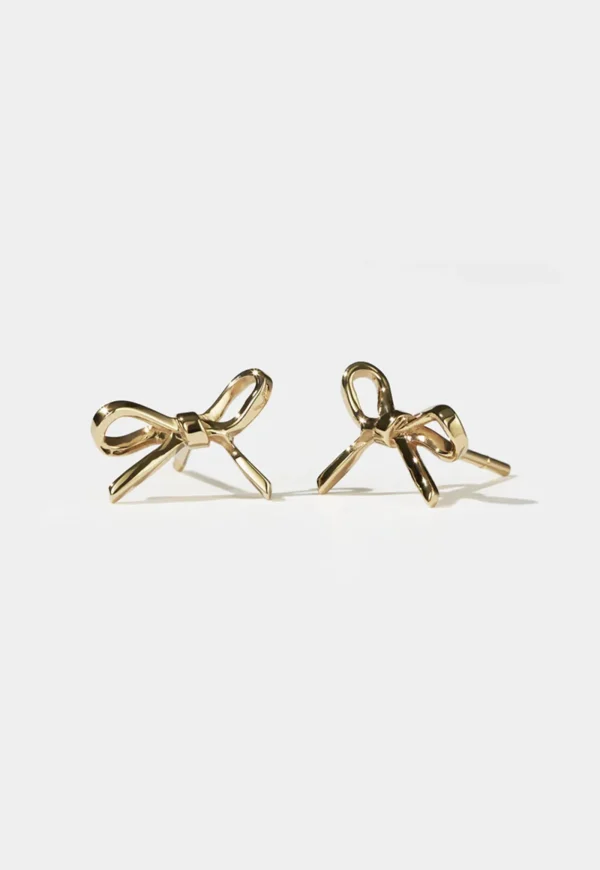 Outlet Bow Stud Earrings Small Women Jewellery | Jewellery