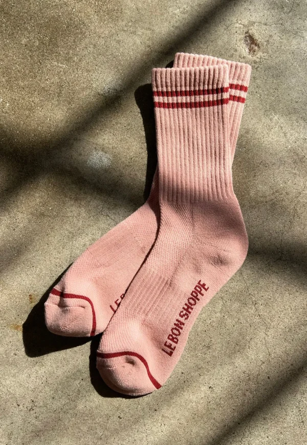New Boyfriend Socks - Vintage Pink Women Socks | Socks