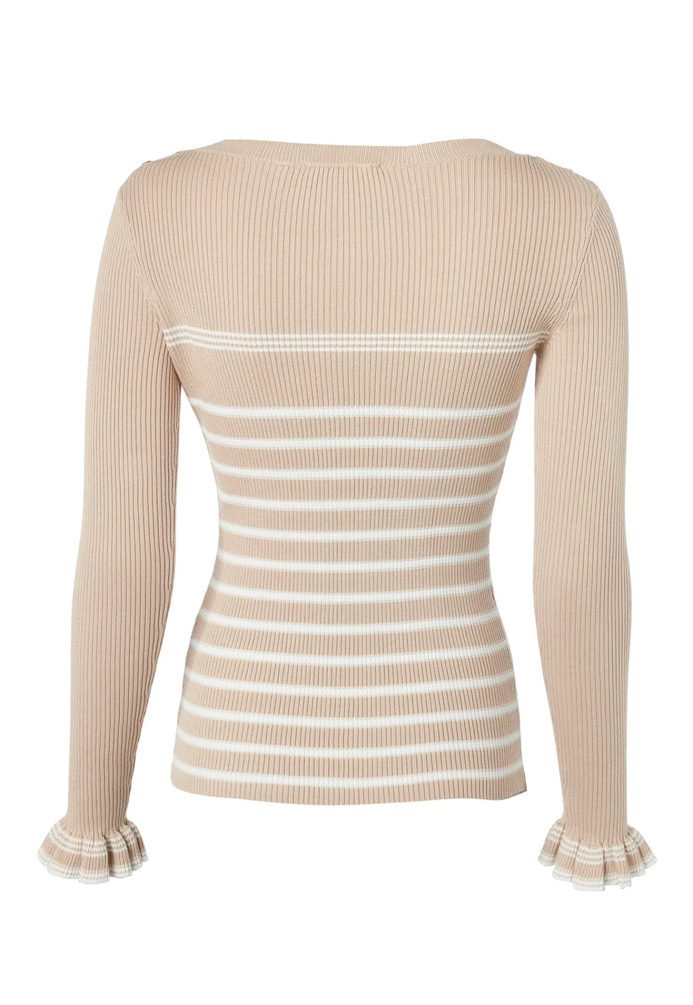 bretton_boat_neck_knit__l_5.webp Clearance Bretton Boat Neck Knit - Light Camel Women Tops & Tees