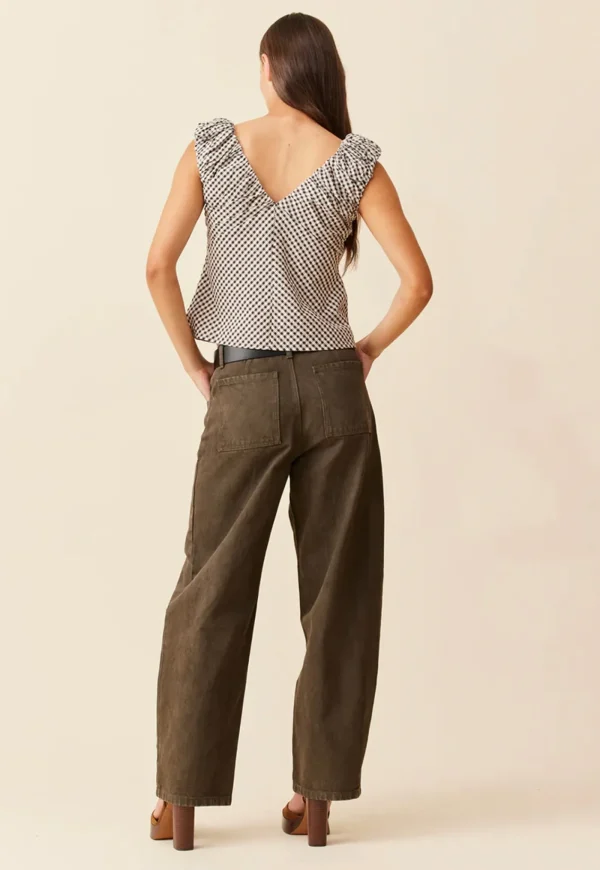 Outlet Buzz Jean - Khaki Women Denim