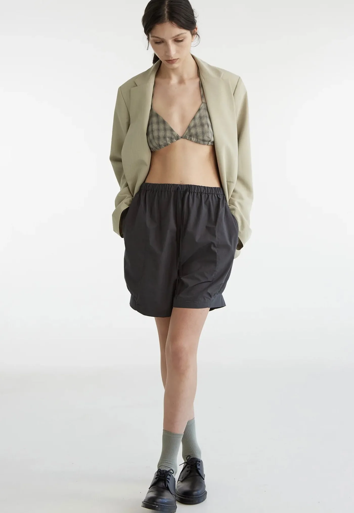 cabinboy_shorts__charcoal_0.webp Hot Cabinboy Shorts - Charcoal Women Shorts