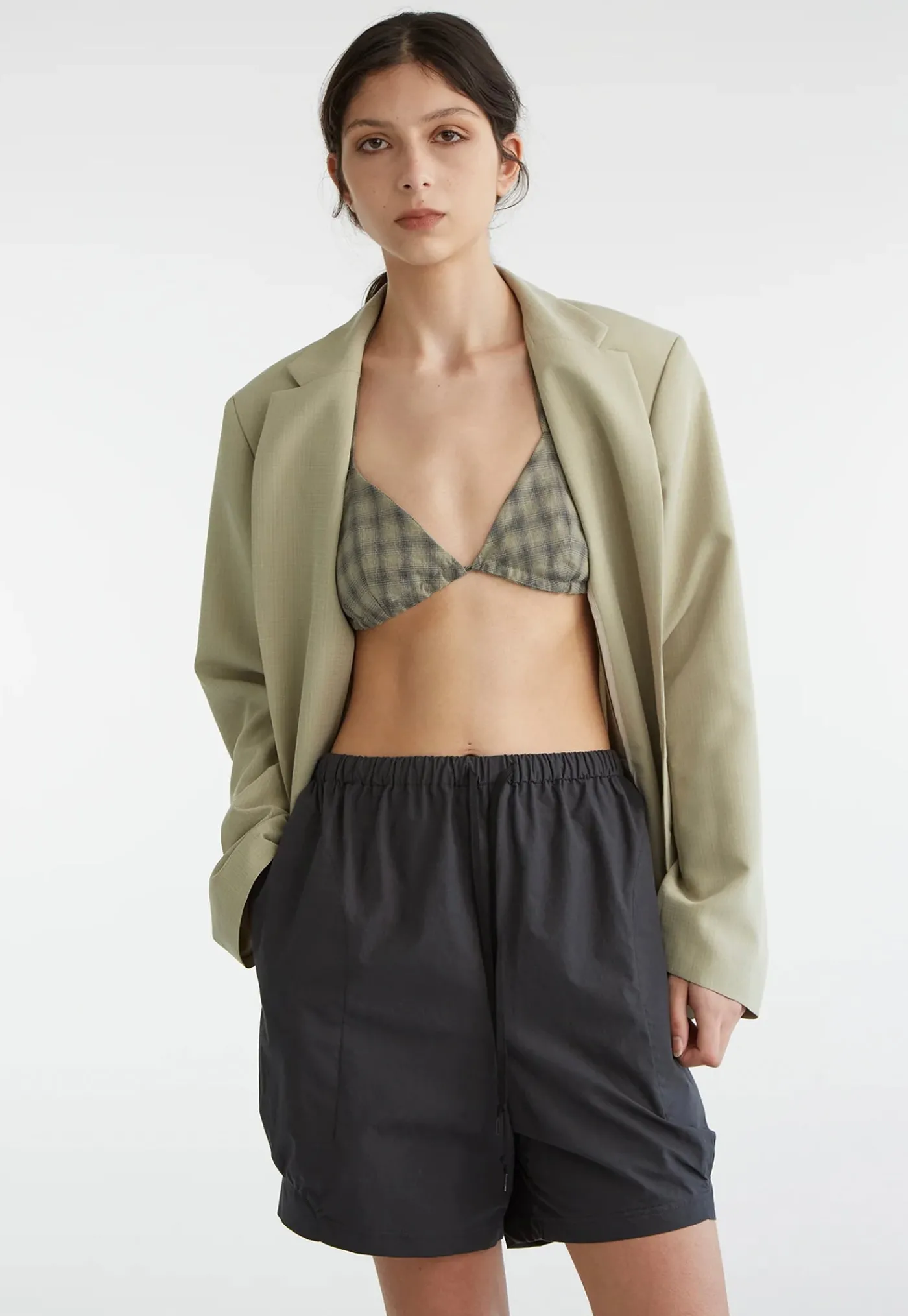 cabinboy_shorts__charcoal_1.webp Hot Cabinboy Shorts - Charcoal Women Shorts