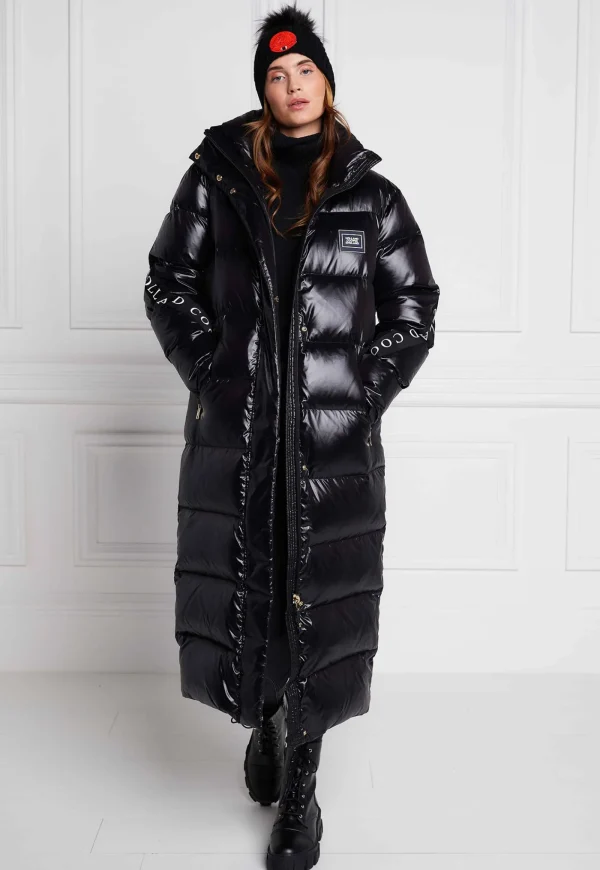 Outlet Camden Longline Coat - Black Women Coats
