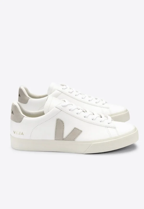 Best Campo Chromefree Leather - White Natural Women Footwear | Sneakers
