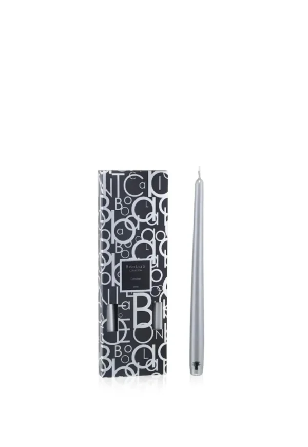 Fashion Candle Sticks - Siver Candles