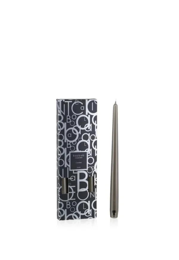 New Candle Sticks - Taupe Candles