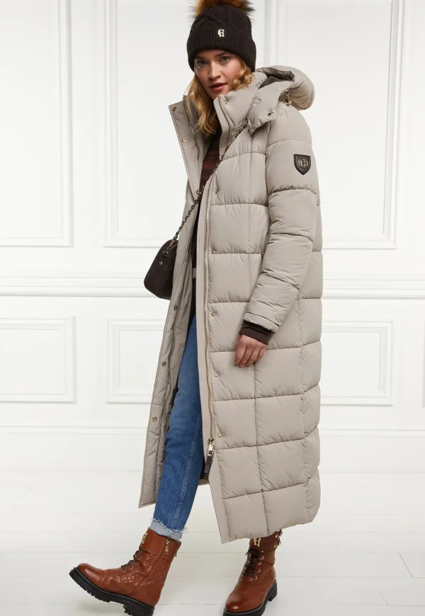 Online Carrington Longline Coat - Stone Women Coats