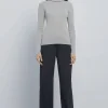 Online Cashmere Turtleneck - Grey Women Tops & Tees | Knitwear