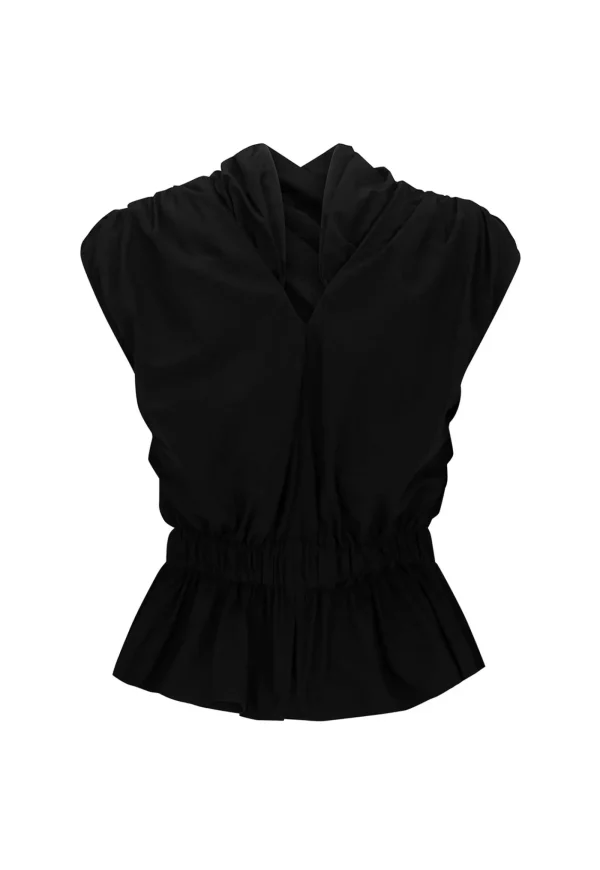 New Chaimberlain Top - Black Women Tops & Tees