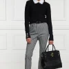 New Charlton Trousers - Houndstooth Gold Women Pants