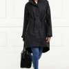 Outlet Chartwell Rain Parka - Black Women Blazers & Jackets