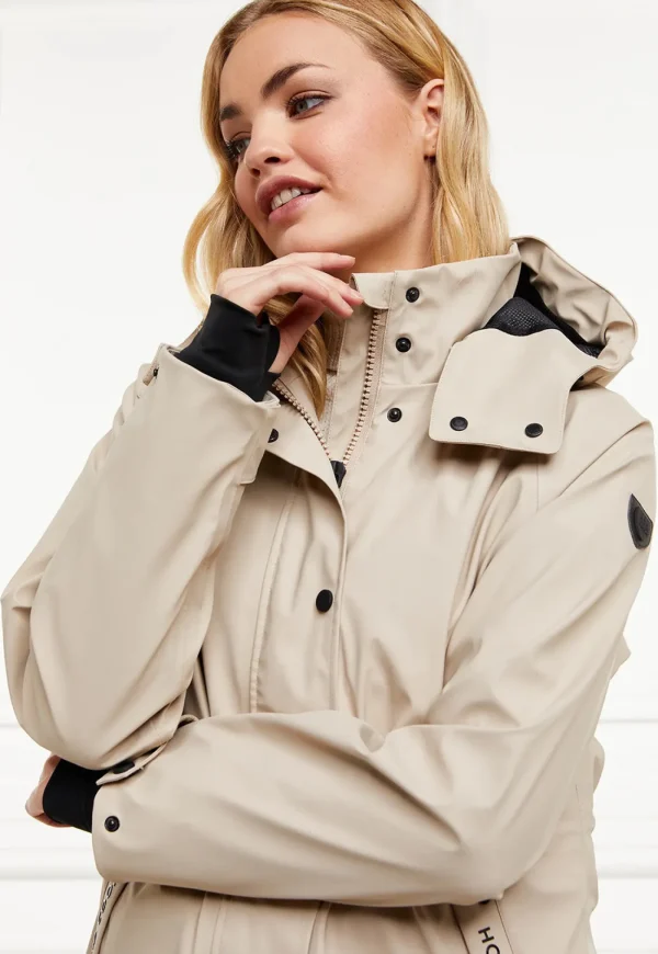 Online Chartwell Rain Parka - Stone Women Blazers & Jackets