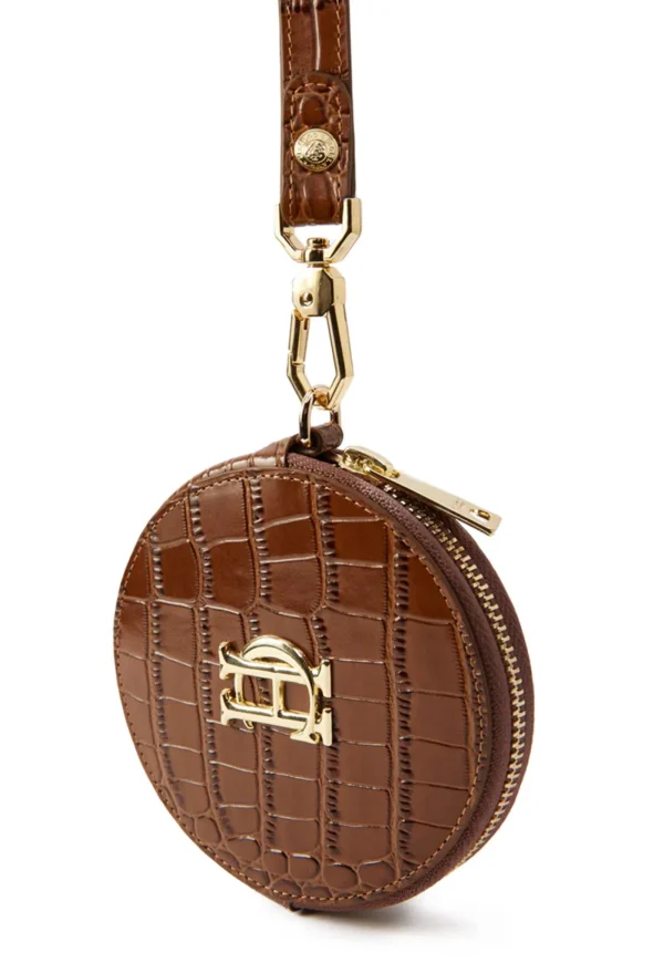 Online Chelsea Coin Purse - Tan Croc Women Bags | Bags