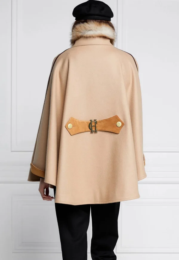 Hot Chiltern Cape - Camel Women Coats