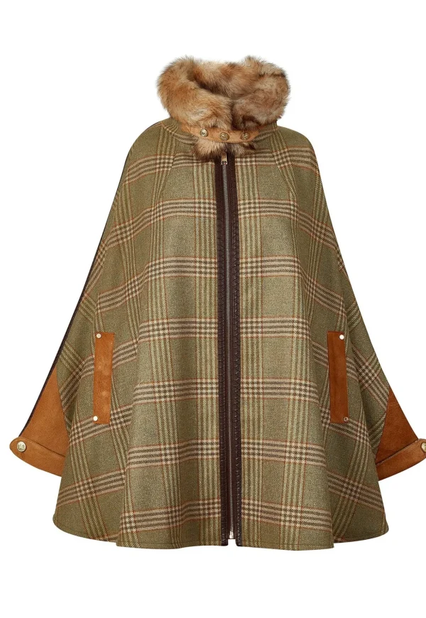 Clearance Chiltern Cape - Leveret Women Coats