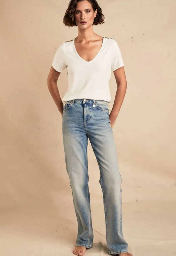 Discount Classic Straight Jean - Vintage Indigo Women Denim
