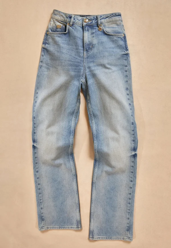 Discount Classic Straight Jean - Vintage Indigo Women Denim