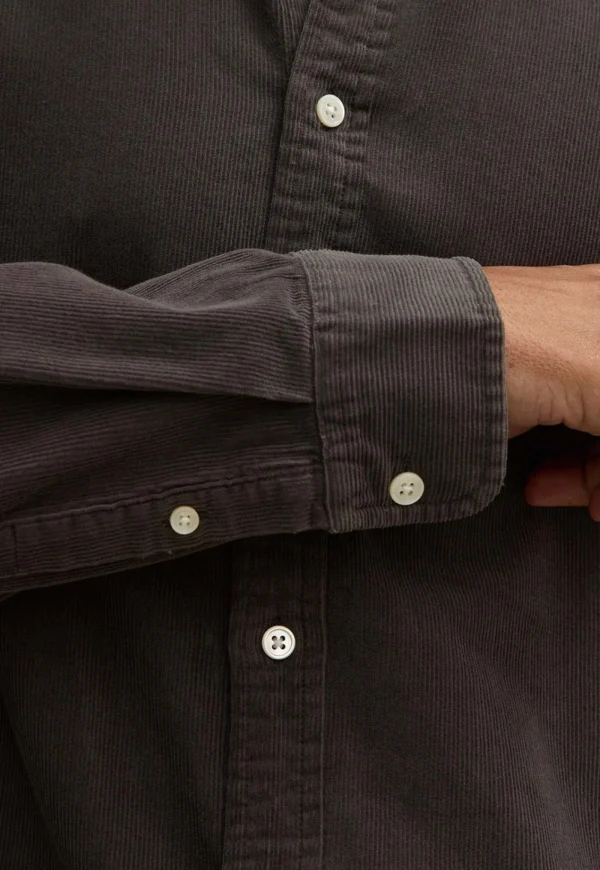 Outlet Cord Long Sleeve Shirt - Washed Graphic Tee's And Shirts