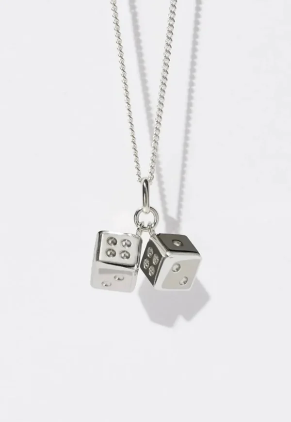 Outlet Dice Charm Necklace Women Jewellery | Jewellery