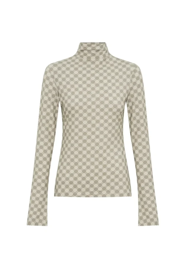 Discount Dionne Top - Taupe Print Women Tops & Tees