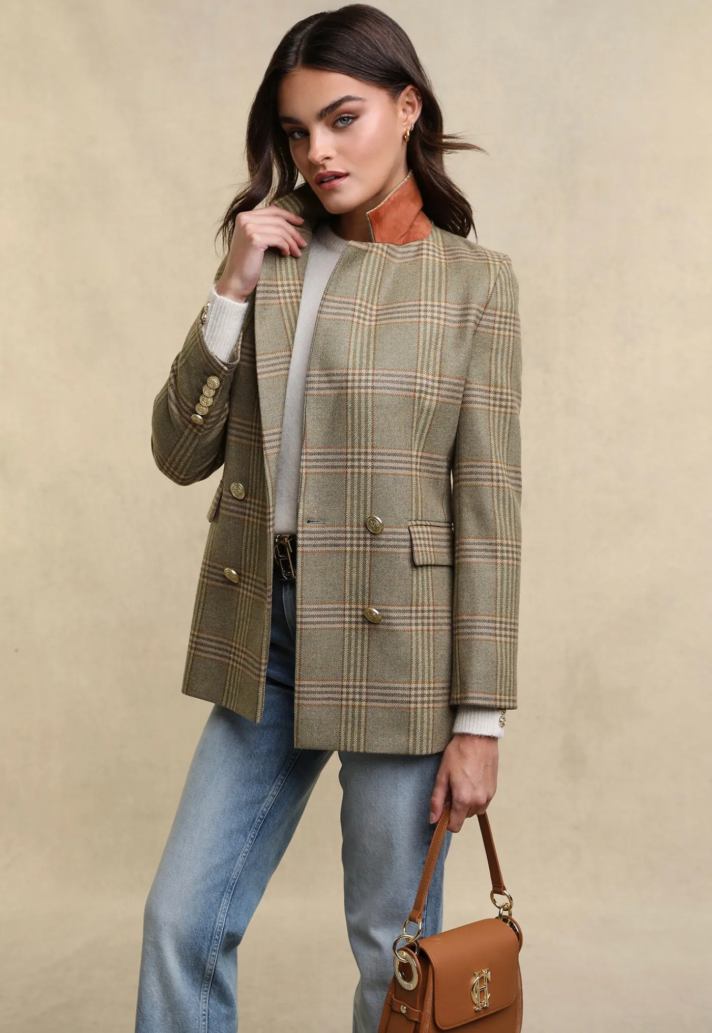 double_breasted_blazer__l_2.webp Fashion Double Breasted Blazer - Leveret Women Blazers & Jackets