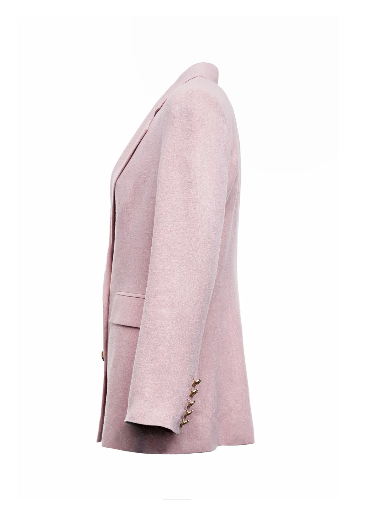 double_breasted_blazer__p_6.webp Hot Double Breasted Blazer - Pink Linen Women Blazers & Jackets