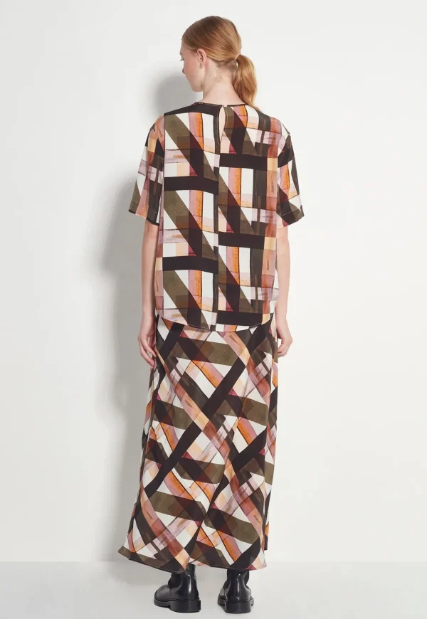 Online Drape T - Painterly Women Tops & Tees