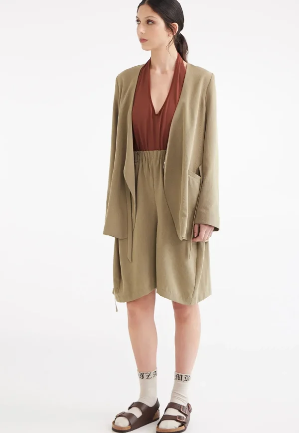 Best Draper Wrap Jacket- Houndstooth Women Blazers & Jackets