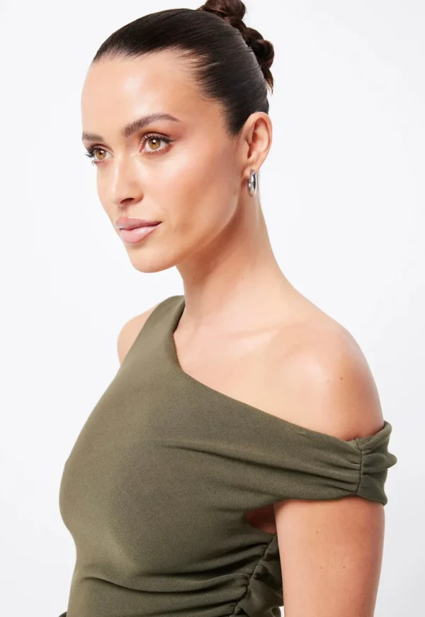 Clearance Elated Dress - Khaki Women Dresses