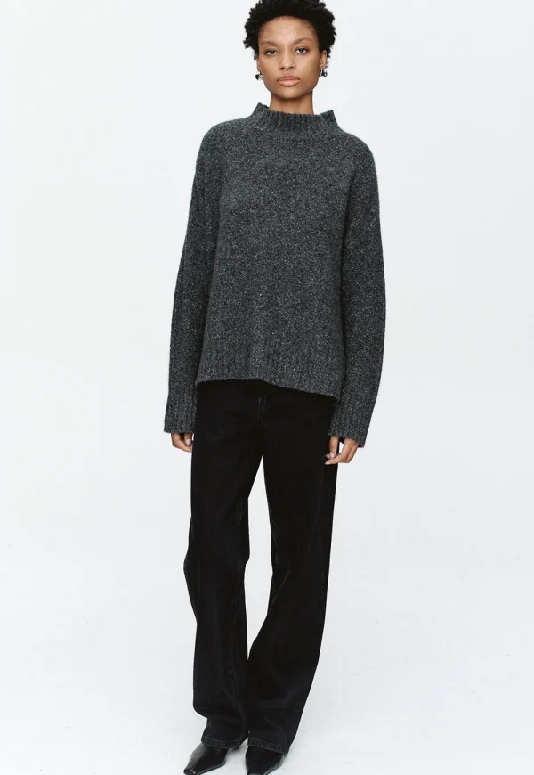 Clearance Eliza Jumper - Charcoal Women Knitwear