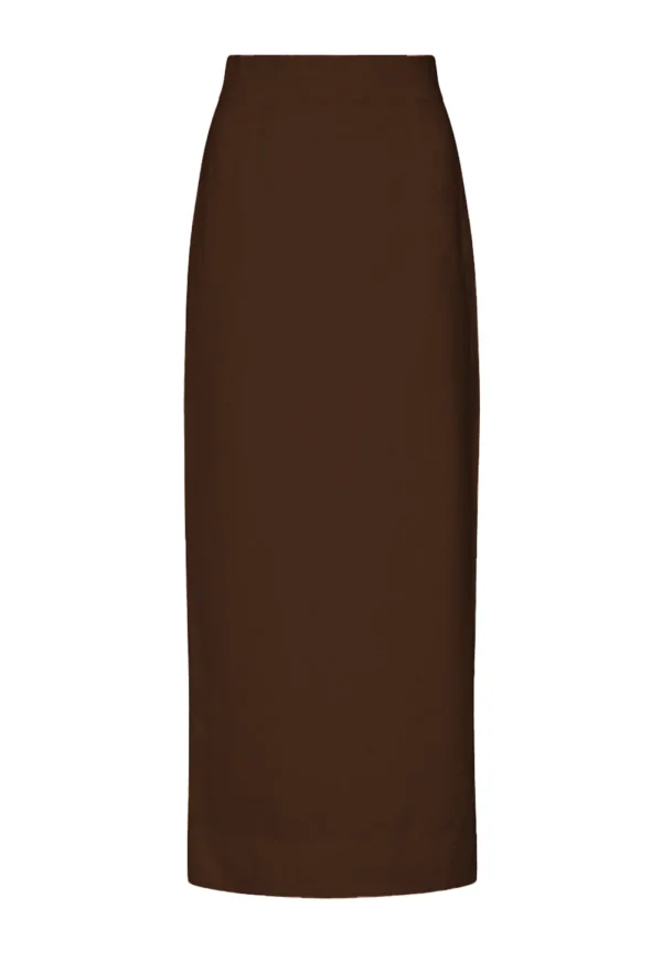 Clearance Emma Pencil Skirt - Chocolate Women Skirts