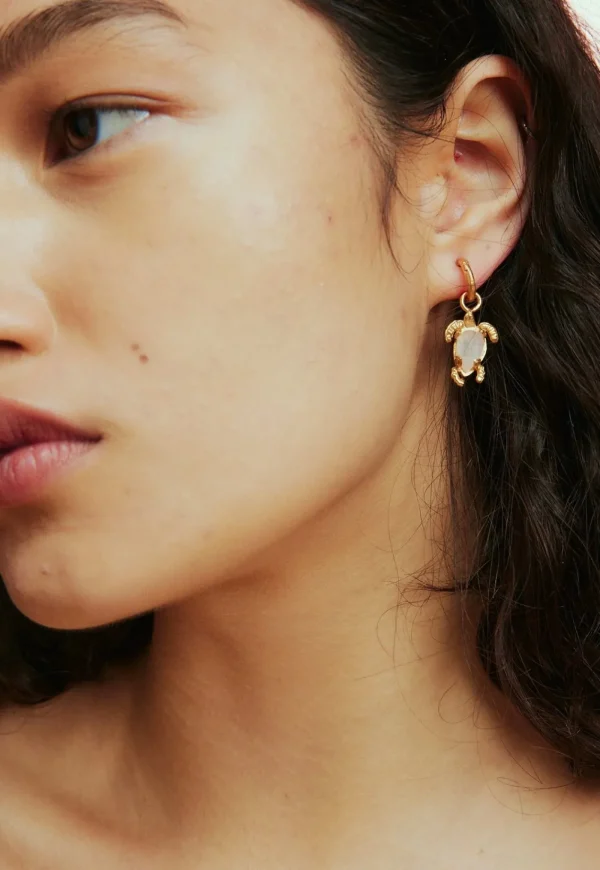 Discount Encanto Turtle Drop Earrings - Gold Women Jewellery | Jewellery