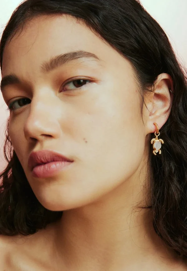 Discount Encanto Turtle Drop Earrings - Gold Women Jewellery | Jewellery